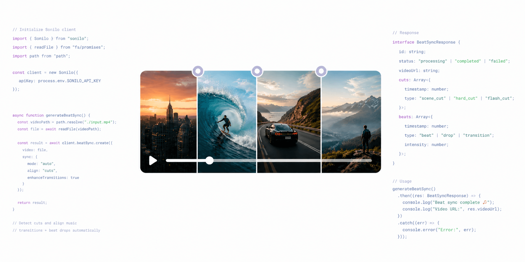 Beat Sync to Video Cuts